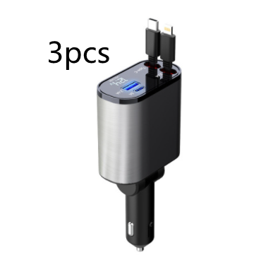 USB and TYPE-C car charger / 180 degrees