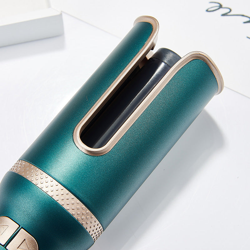 Automatic wireless curling iron