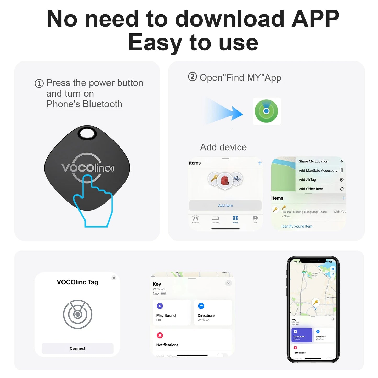 Tracking device - mini GPS Tracker