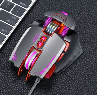 Mouse gamer Thunder Wolf V9 para computador de jogos