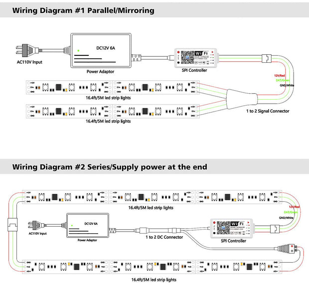 Cinto de luz LED com Bluetooth