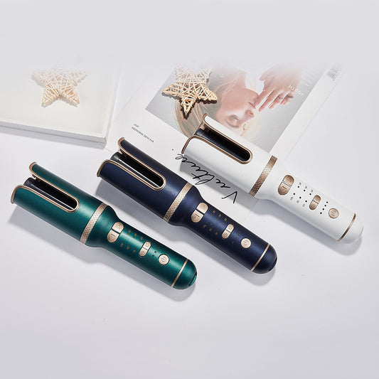 Automatic wireless curling iron